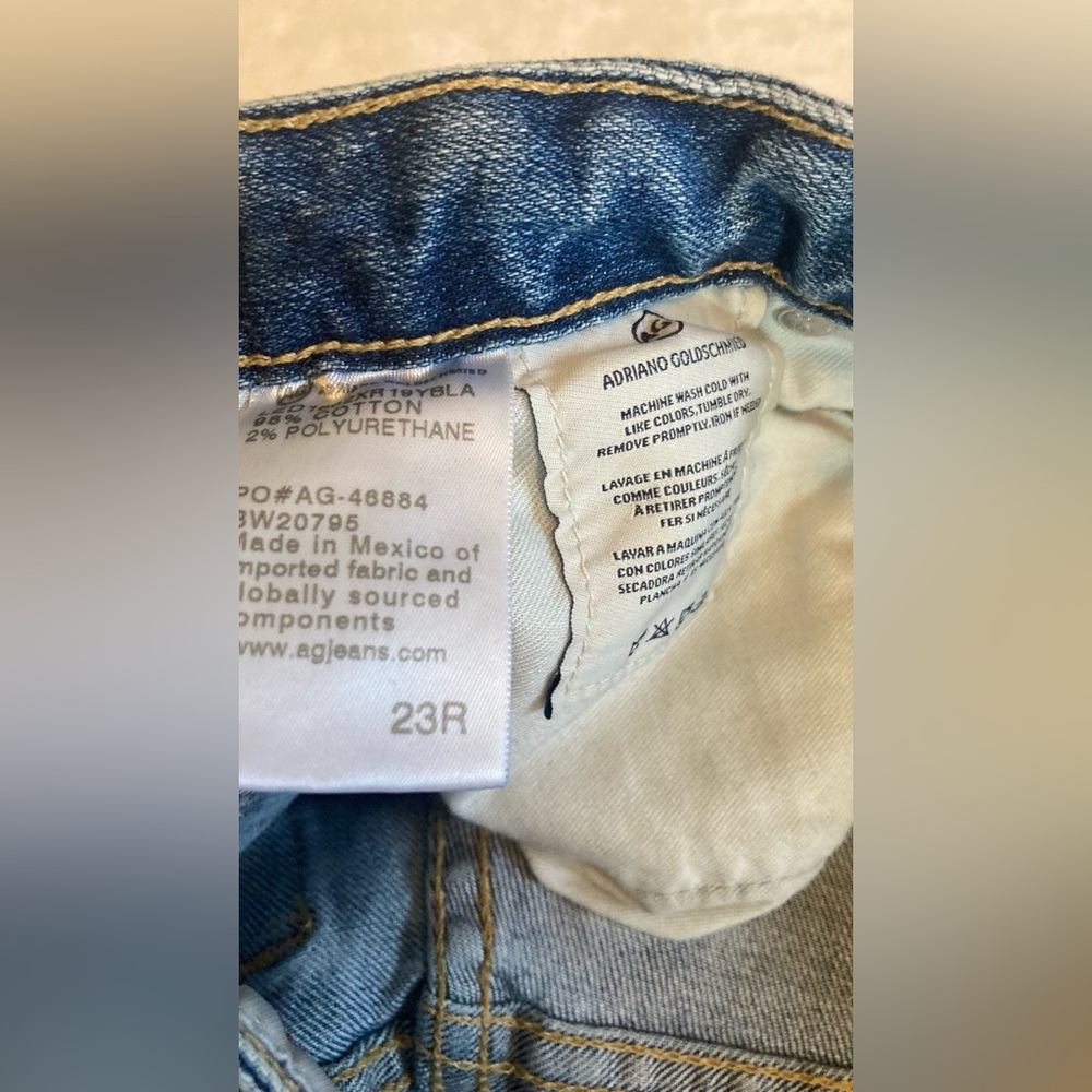 AG denim Jodi crop flare Jeans size 23 - Picture 11 of 12
